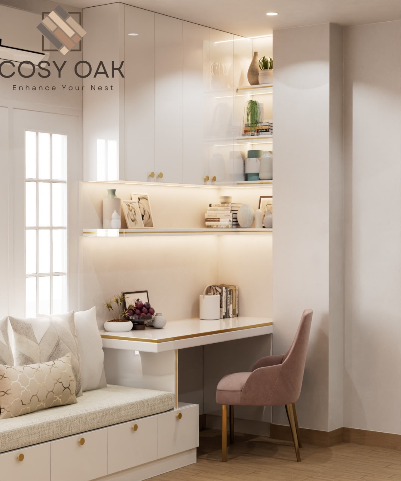 Commercial workspace interior by Cosy Oak